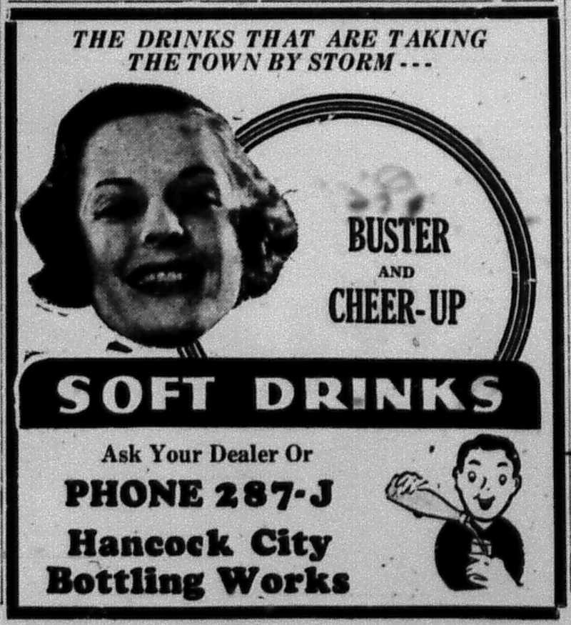 Newspaper ad - <i>The Evening Copper Journal</i>, 05 Aug 1936